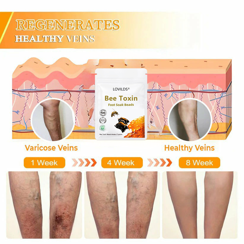 🌿LOVILDS™ Bee Toxin & 30-Herb Detox Foot Soak Beads🌲(𝐋𝐀𝐍𝐀 𝐂𝐞𝐫𝐭𝐢𝐟𝐢𝐜𝐚𝐭𝐢𝐨𝐧,𝗟𝘆𝗺𝗽𝗵𝗮𝘁𝗶𝗰 𝗔𝘀𝘀𝗼𝗰𝗶𝗮𝘁𝗶𝗼𝗻 𝗼𝗳 𝗔𝗺𝗲𝗿𝗶𝗰𝗮)