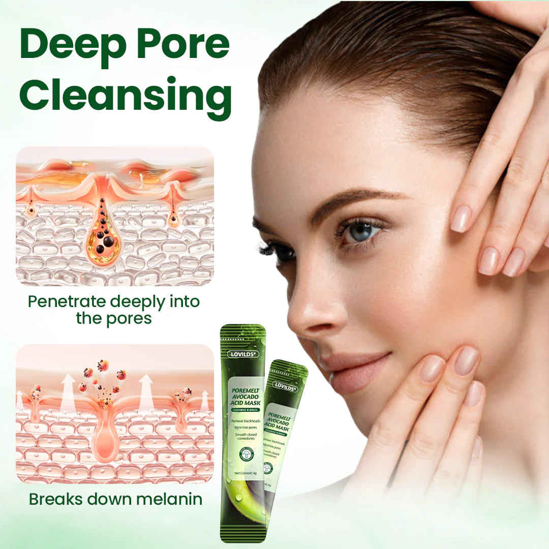 LOVILDS® PoreMelt Avocado Acid Mask