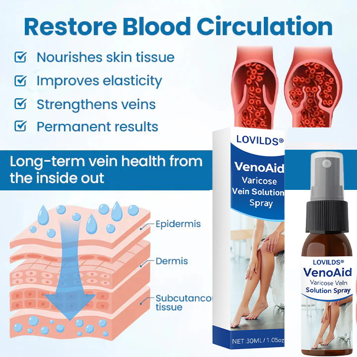 LOVILDS® VeinGuard Varicose Veins Solution Spray