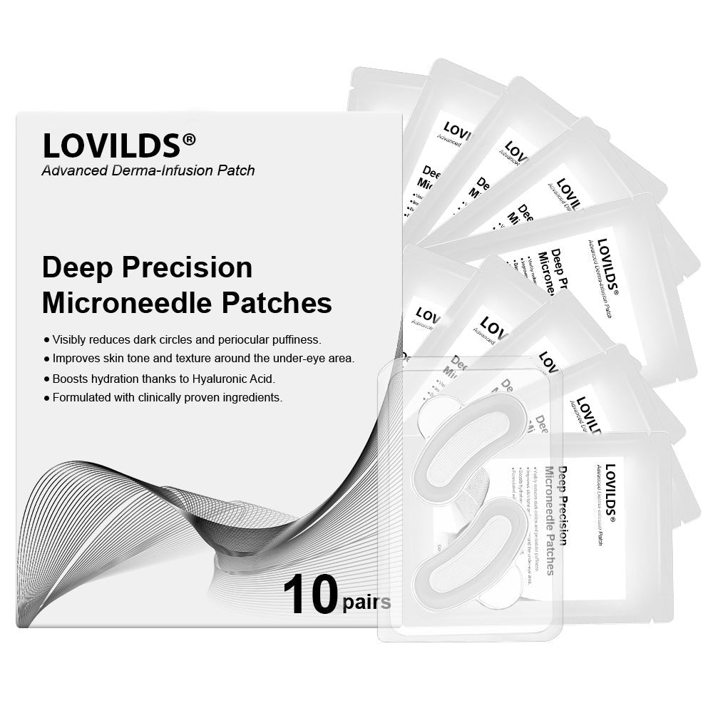 š§āāļøā³LOVILDSĀ® Deep Precision Age-Defying Nano Microneedle Patchesā Deep-Acting Solution to Say Goodbye to under-eye bags, dark circles, wrinkles, and fine lines.
