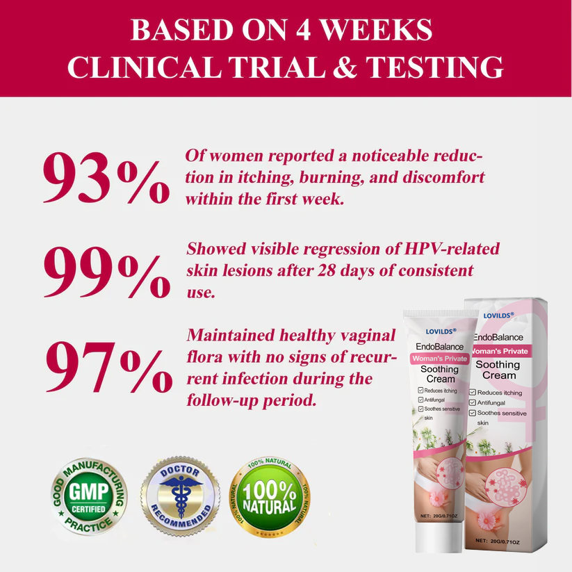 🔥 Special Deal: 60% OFF 🌸 LOVILDS® Woman's Genital HPV Healing Cream 🌸