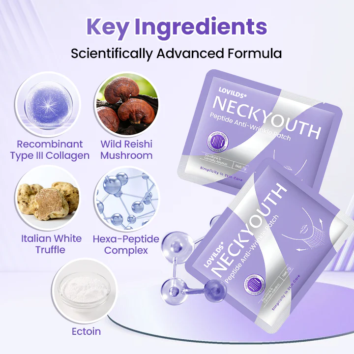 Peptide Lifting Neck Patch – Smooths Wrinkles & Firms Skin