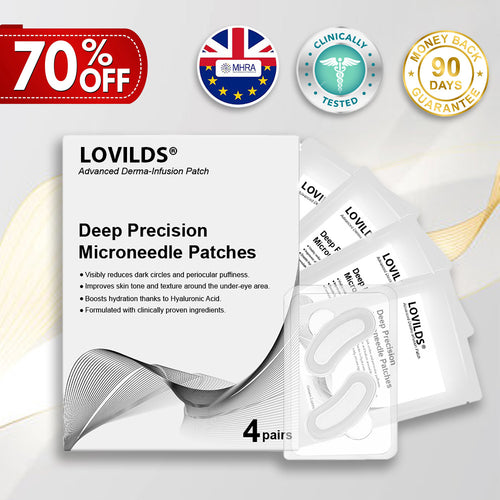 š§āāļøā³LOVILDSĀ® Deep Precision Age-Defying Nano Microneedle Patchesā Deep-Acting Solution to Say Goodbye to under-eye bags, dark circles, wrinkles, and fine lines.