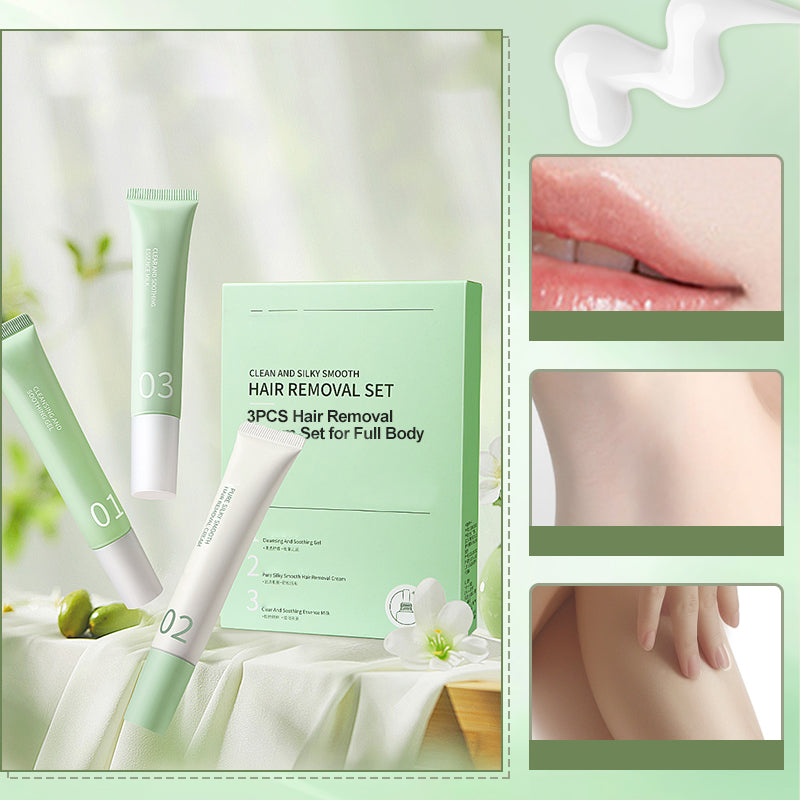 LOVILDS® Gentle 3-in-1 Hair Removal Set