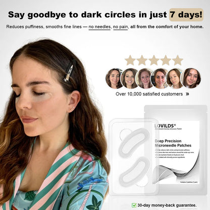 🧑‍⚕️⏳LOVILDS® Deep Precision Age-Defying Nano Microneedle Patches– Deep-Acting Solution to Say Goodbye to under-eye bags, dark circles, wrinkles, and fine lines.