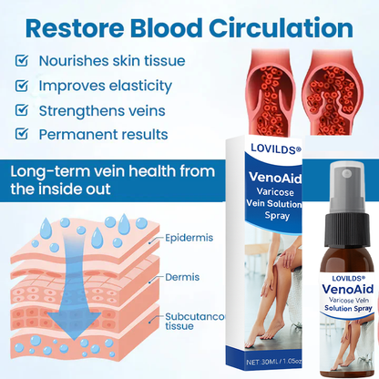 LOVILDS® VeinGuard Varicose Veins Solution Spray