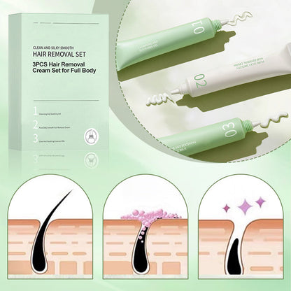 LOVILDS® Gentle 3-in-1 Hair Removal Set